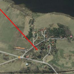 OSADA HORY S VYZNAČENÍM MÍSTA ZÁMĚRU